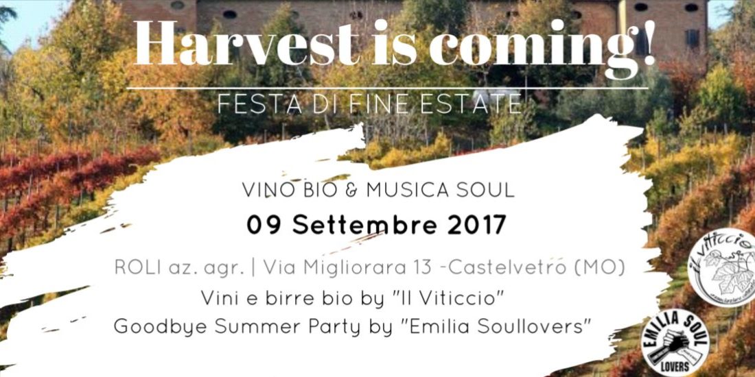 HARVEST IS COMING 2017