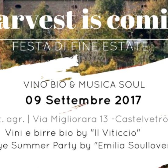 HARVEST IS COMING 2017